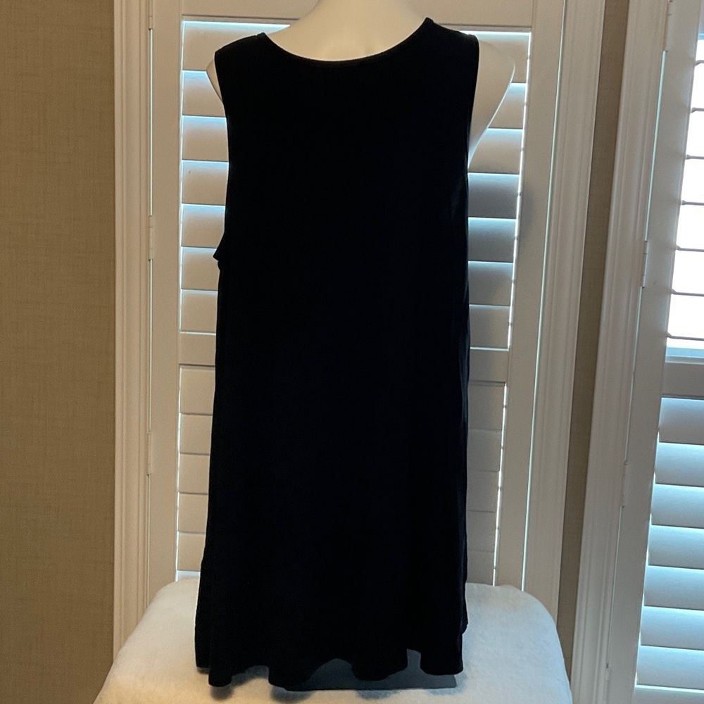 Terra & Sky Black Mini Dress - Picture 4 of 6
